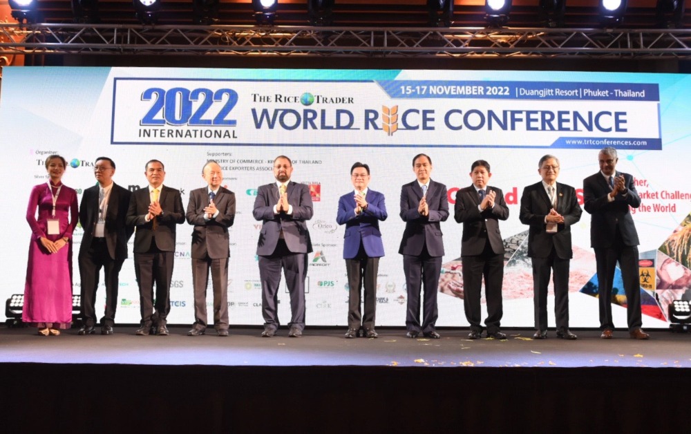 จุรินทร์โชว์วิชั่นงานประชุมข้าวโลก มั่นใจส่งออกปีนี้ 7.5 ล้านตัน