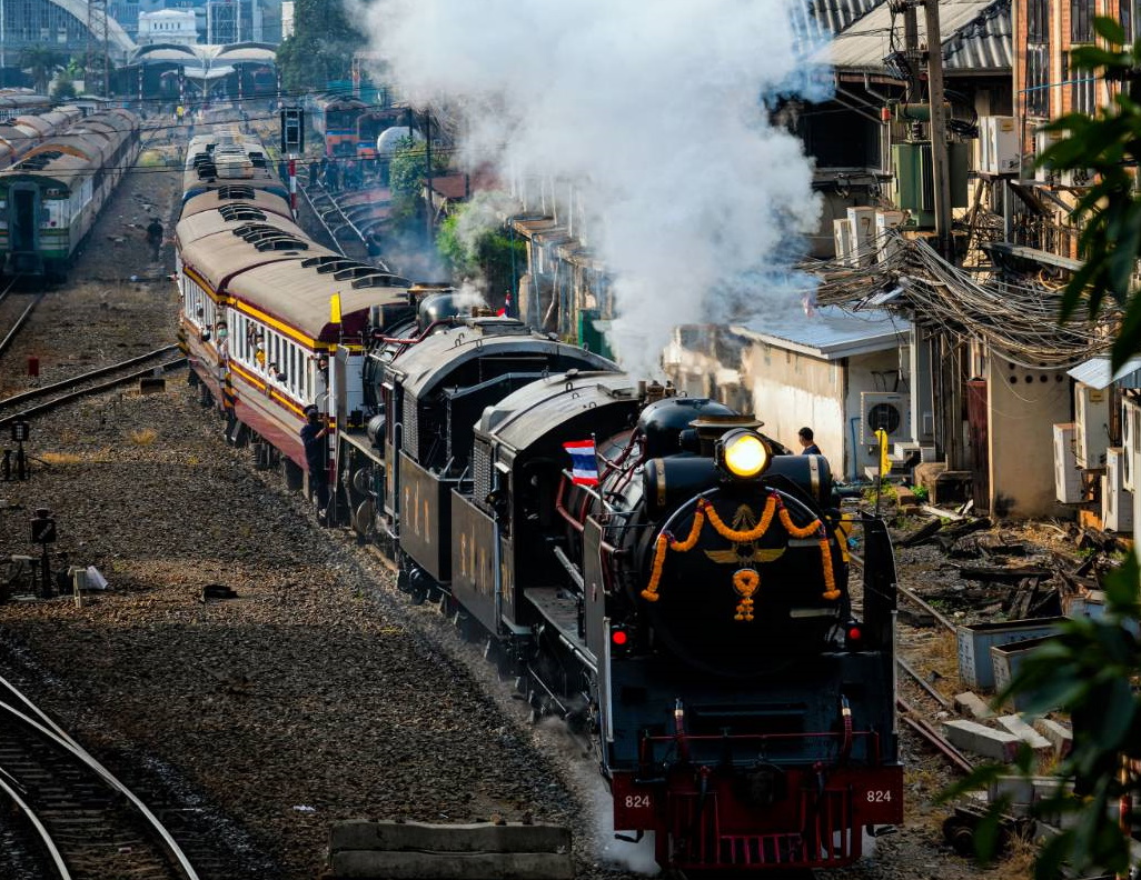 ท่องเที่ยวกับรถจักรไอน้ำ การรถไฟฯ จัดรถนำเที่ยวอยุธยา 26 มีนาคม 2566