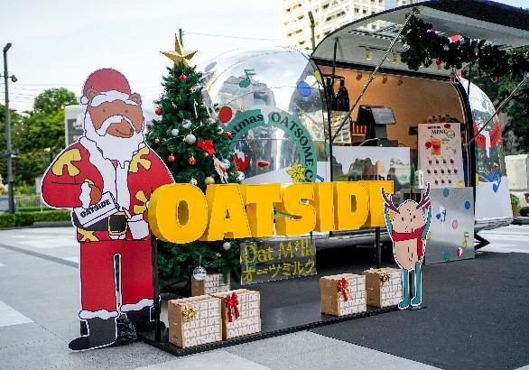 OATSIDE จับมือพาร์ทเนอร์แบรนด์ดังเดินสายคริสต์มาสฟู้ดทรัค