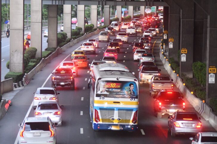 รถติด การจราจร รถติด การจราจร