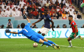 ผลฟุตบอลโลก 2022 รอบรองชนะเลิศ ฝรั่งเศส ชนะ โมร็อกโก 2-0 เข้าชิงกับอาร์เจนตินา