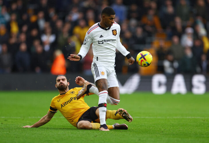 Premier League - Wolverhampton Wanderers v Manchester United แมนยฯยู บุกไป ชนะ วูล์ฟส์ 1-0 ขยับขึ้นท็อปโฟร์