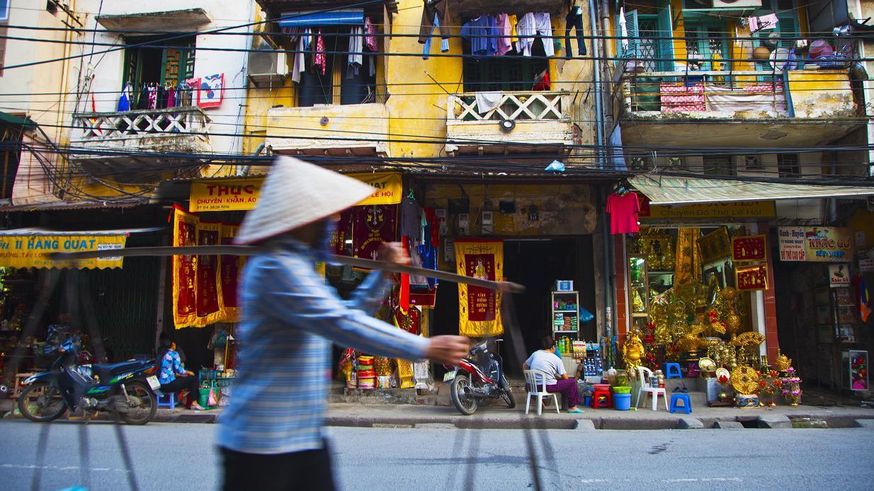 Hanoi city in Vietnam