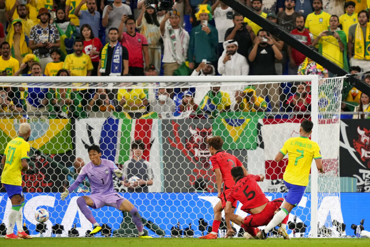 WCup Brazil South Korea Soccer