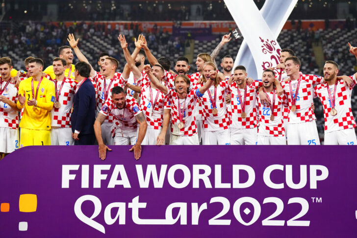 WCup Croatia Morocco Soccer