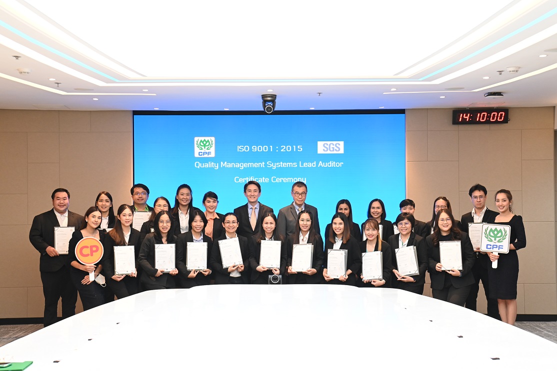 CPF พัฒนาบุคลากร ยกระดับบริหารจัดการความปลอดภัยอาหาร