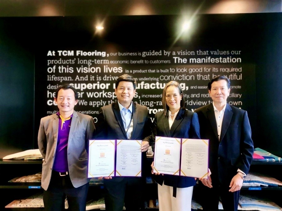DEMCO ร่วมกับ CARPETS INTERNATIONAL THAILAND [บริษัทในเครือ TCMC Corporation Plc.]