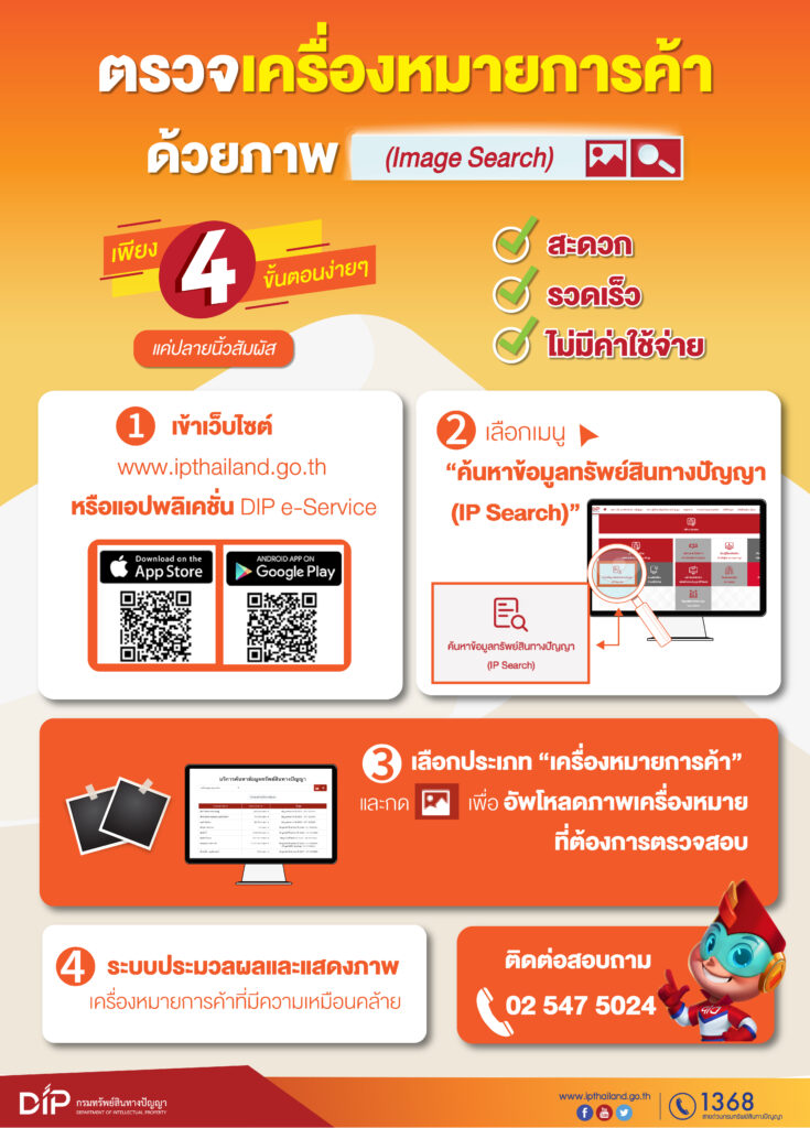 “ตรวจค้นเครื่องหมายการค้าด้วยภาพ