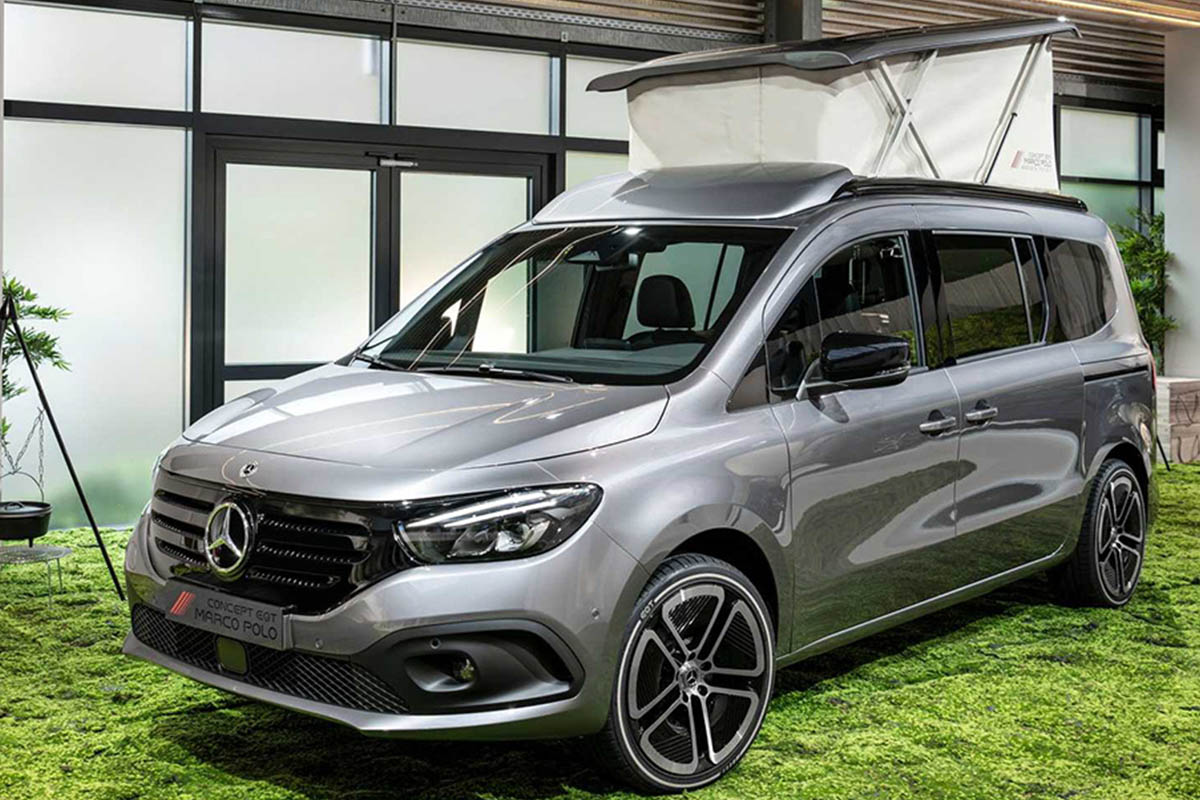 Mercedes-Benz EQT สายแคมปิ้งห้ามพลาด