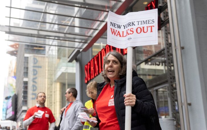 New York Times Strike The New York Times Strike