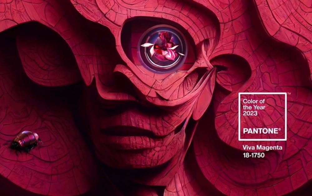 Pantone ประกาศ สีม่วงแดง Viva Magenta เป็นสีแห่งปี 2566