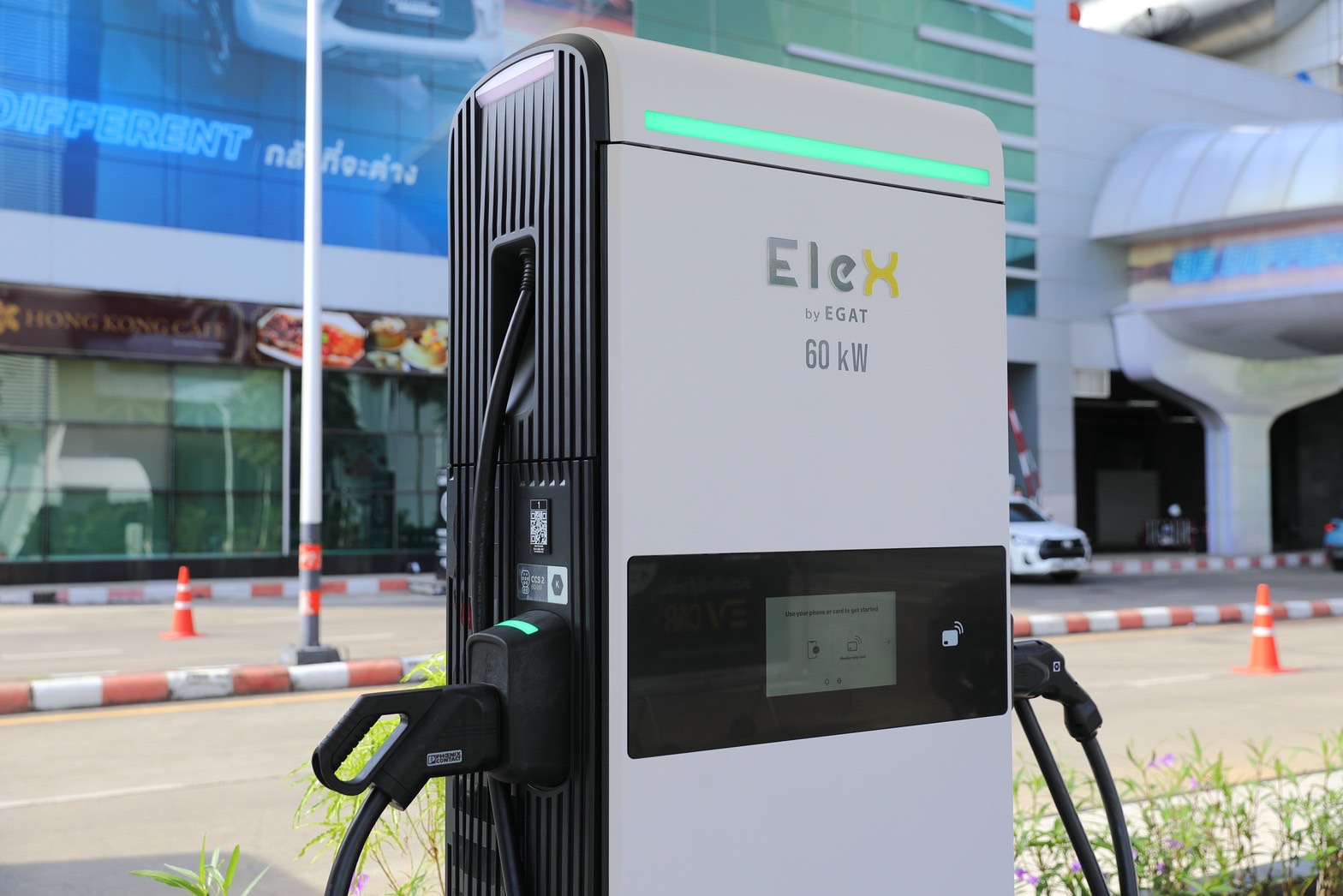 กฟผ.-อินโนพาวเวอร์ รุกธุรกิจ EV ดีเดย์สถานีชาร์จ EleX by EGAT