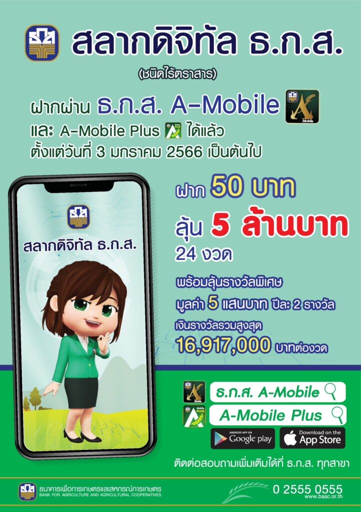 สลากดิจิทัล ธ.ก.ส.