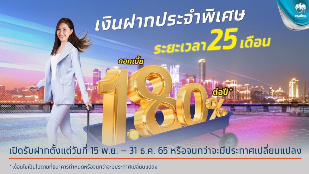 เงินฝากประจำพิเศษของธนาคารกรุงไทย