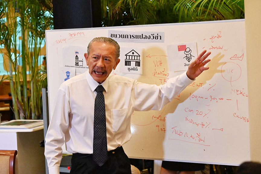 ธุรกิจสีเทา : รวมประเด็น ชูวิทย์แฉ-จาก ตู้ห่าว ถึง วีซ่าจำแลง