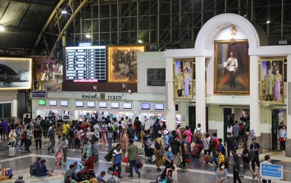 กรมราง เผยยอดผู้โดยสารเทศกาลปีใหม่วันแรก รถไฟระหว่างเมืองทำนิวไฮ