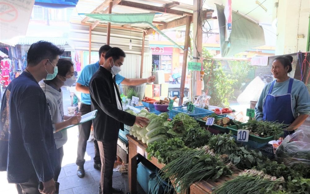 ค้าภายใน ตรวจสอบราคาผัก จ.ยโสธร ยืนยันไม่ขาดตลาด