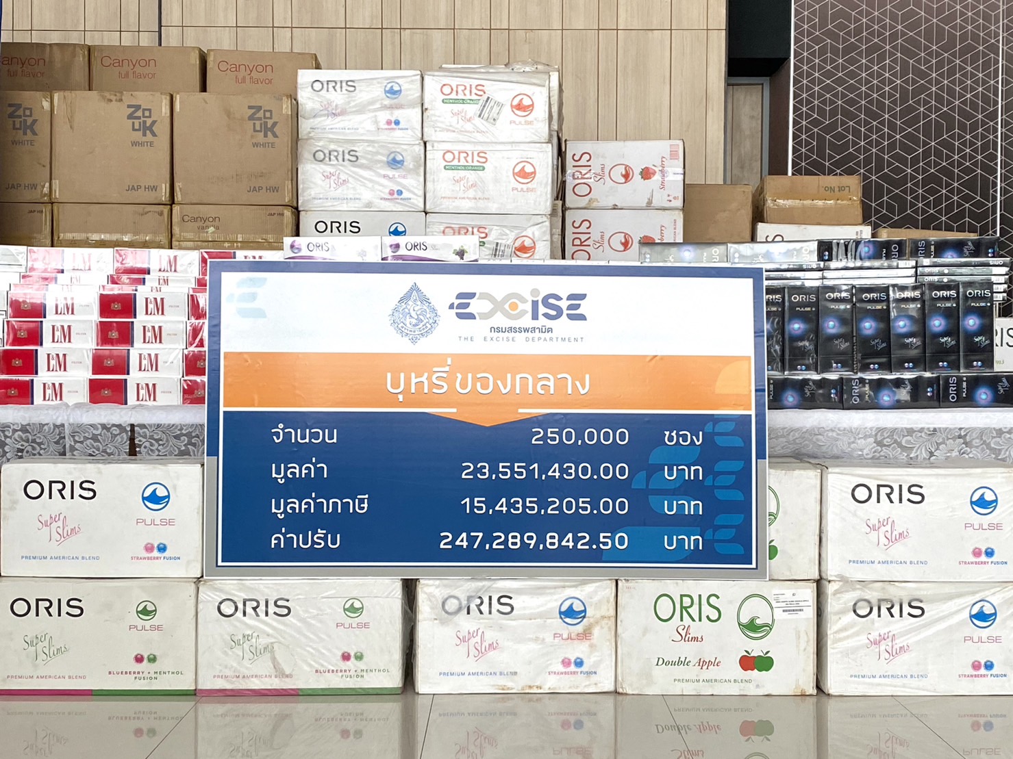 สรรพสามิตขู่โพสต์ขายบุหรี่-เหล้าเลี่ยงภาษี เจอตามจับถึงโกดัง