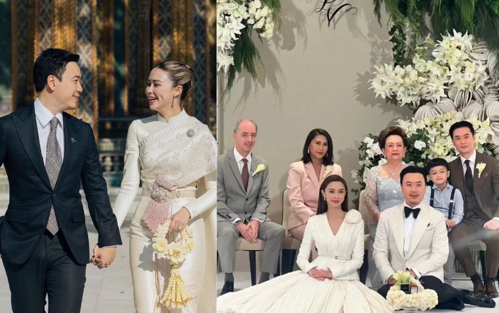 เปิดภาพแรก “แพทริเซีย-โน้ต” เข้าพิธีแต่งงานหวานชื่น