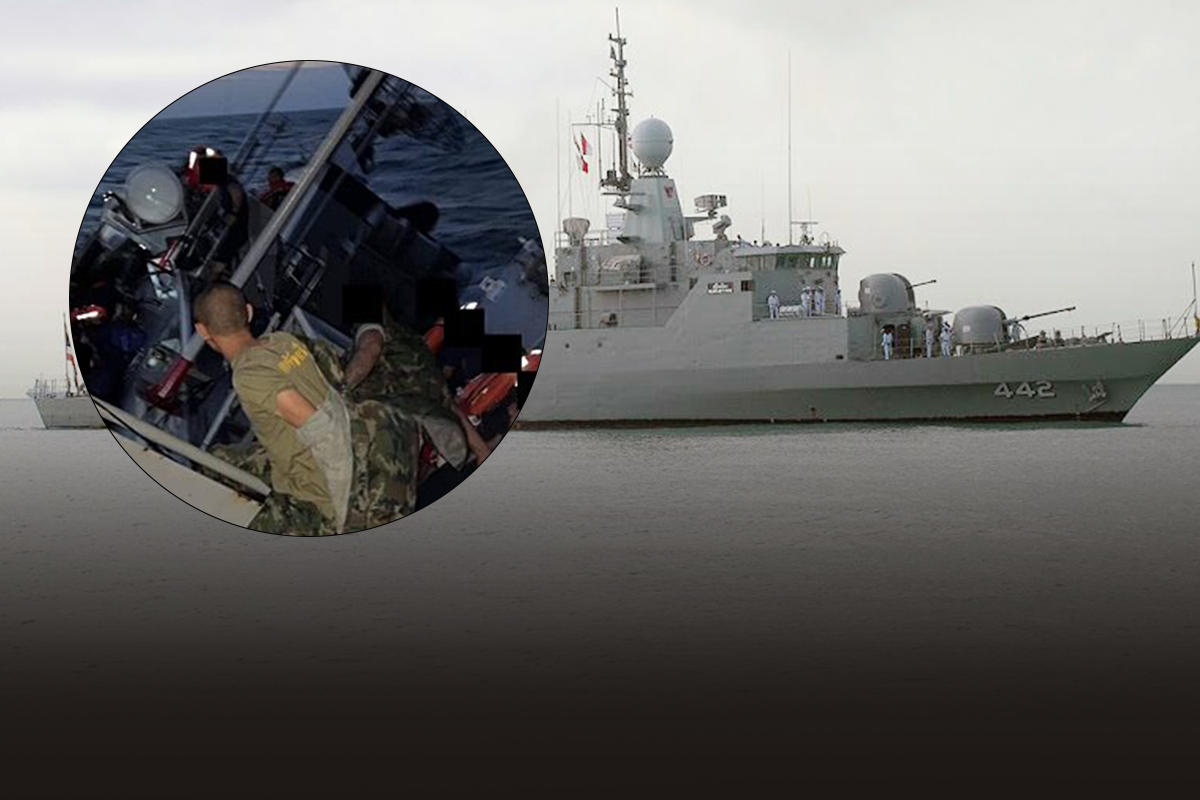 โฆษกกองทัพเรือ ยัน ร.ล.สุโขทัย ยังไม่อับปาง แค่เอียง 60 องศา