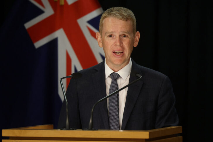 NZEALAND-POLITICS-PM-HIPKINS คริส ฮิปกินส์ นายกรัฐมนตรีนิวซีแลนด์