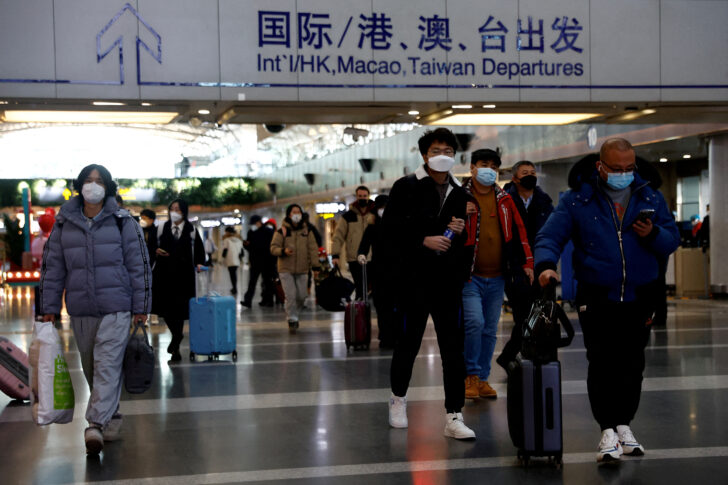 FILE PHOTO: FILE PHOTO: Beijing Capital International Airport จีนเตรียมเปิดประเทศ