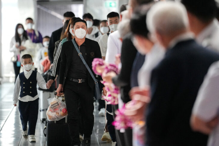 First plane from China’s Xiamen lands in Thailand จีนเปิดประเทศ-นักท่องเที่ยวมาไทย