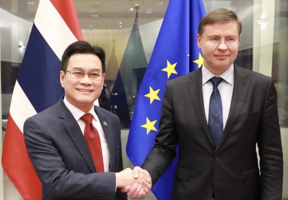 ประกาศความสำเร็จครั้งใหญ่ของไทย เดินหน้านับหนึ่งเจรจา FTA ไทย-อียู