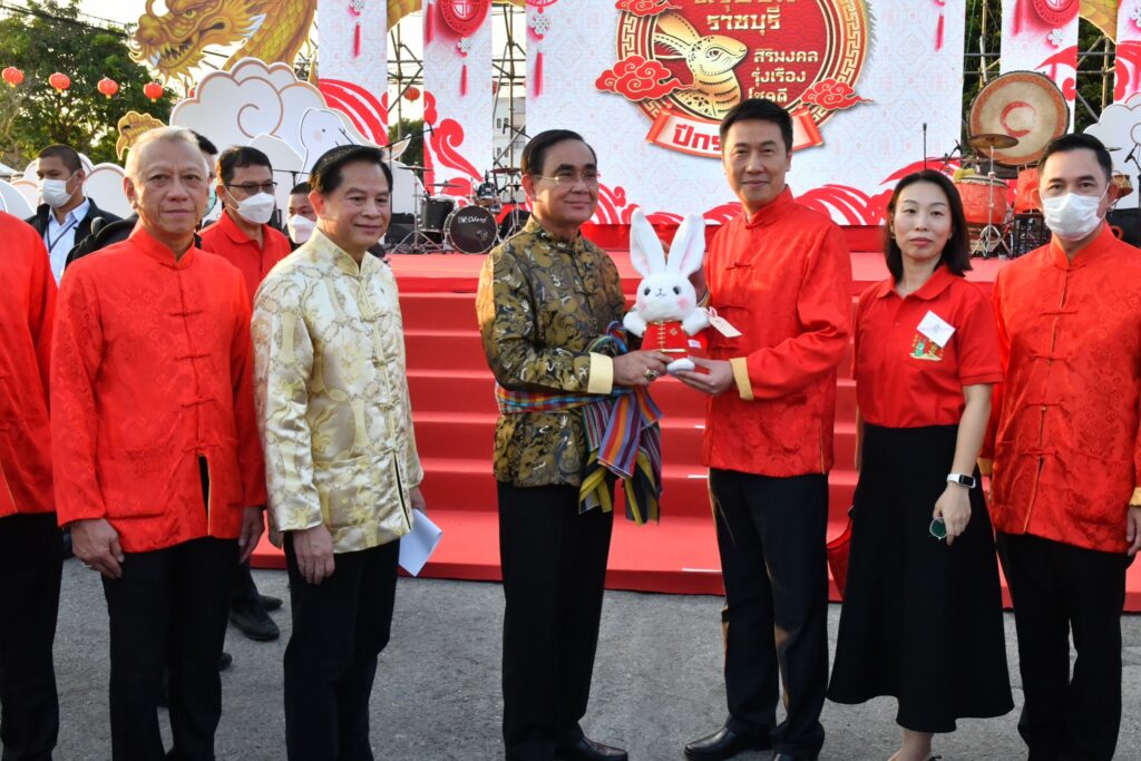 ประยุทธ์ เปิดงานตรุษจีนราชบุรี