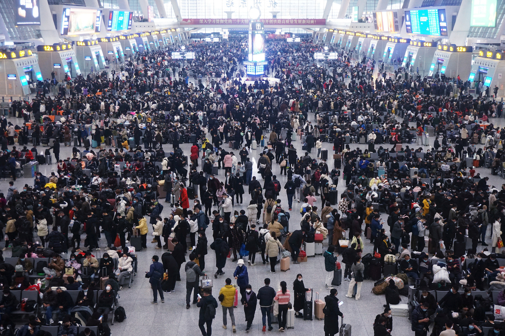 การเดินทางช่วงตรุษจีนในจีน