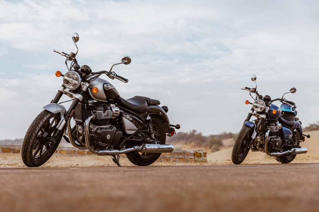 Meteor R Line รอยัล เอ็นฟีลด์ Super Meteor 650 นุ่มนวลสไตล์ครุยเซอร์