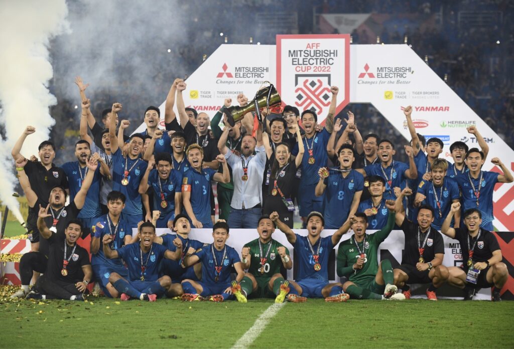 ทีมชาติไทยคว้าแชมป์ อาเซียนคัพ 2022