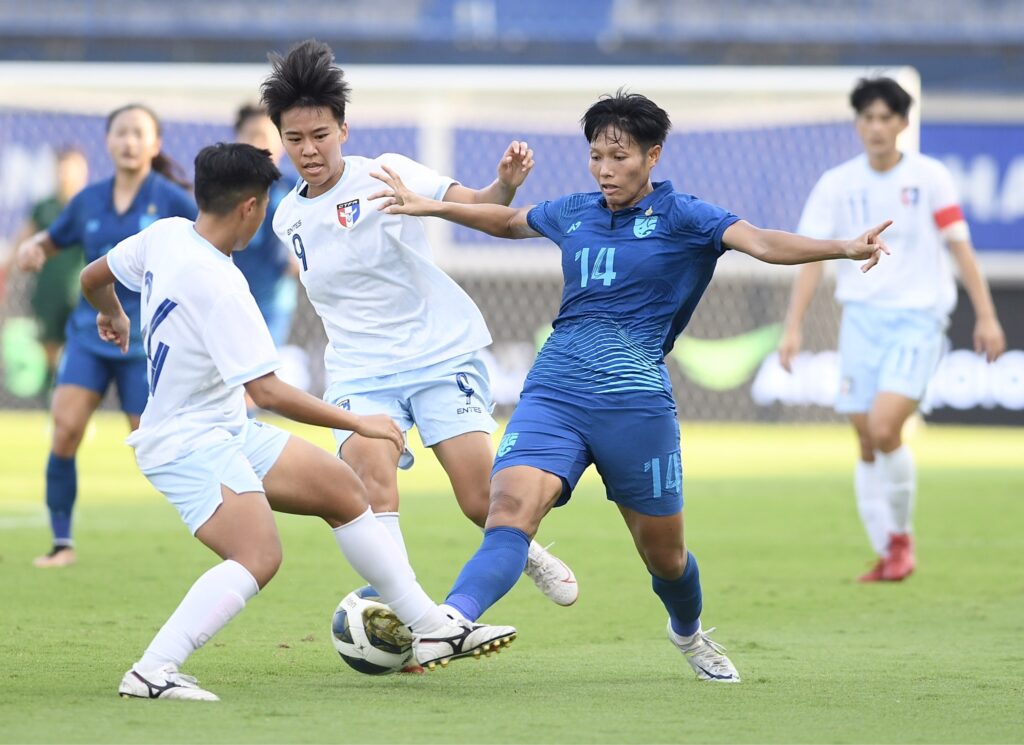 ฟุตบอลหญิงทีมชาติไทย ชนะ ไต้หวัน 2-0 เกมนัดอุ่นเครื่อง