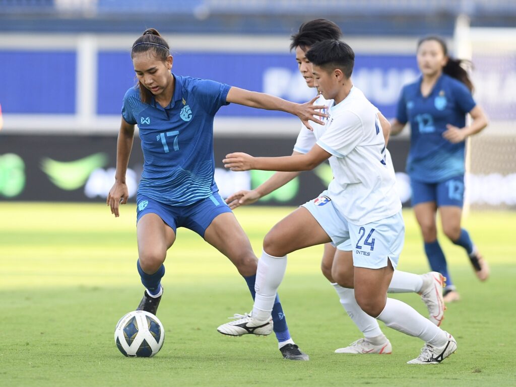 ฟุตบอลหญิงทีมชาติไทย ชนะ ไต้หวัน 2-0 เกมนัดอุ่นเครื่อง