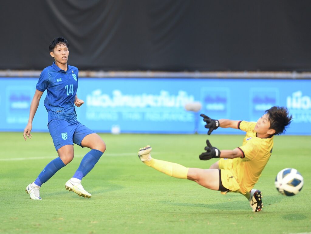 ฟุตบอลหญิงทีมชาติไทย ชนะ ไต้หวัน 2-0 เกมนัดอุ่นเครื่อง