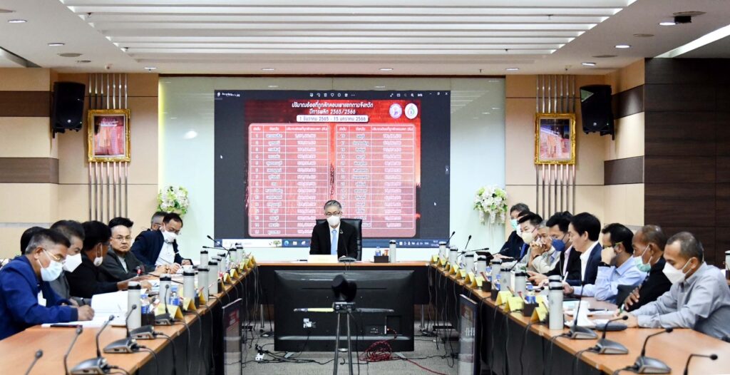 การประชุมเพื่อขับเคลื่อนมาตรการต่างๆ ในการดูแลชาวไร่ 