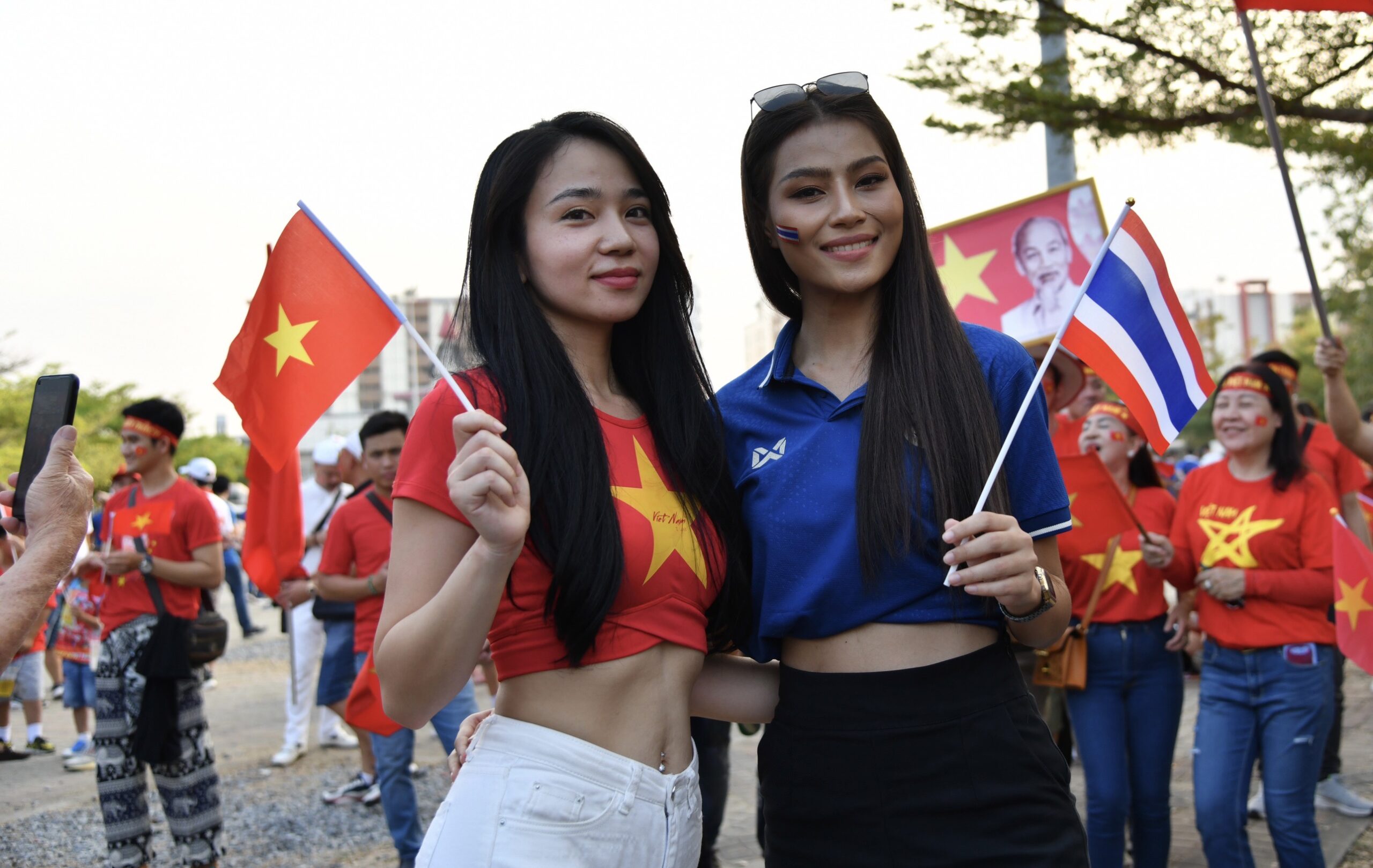 ฟุตบอลอาเซียนคัพ 2022 สีสันรอบชิงชนะเลิศ ไทย ปะทะ เวียดนาม (ภาพชุด)