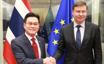 วัลดิส โดมโบรฟสกิส รองนายกยุโรป โพสต์ทวิตเตอร์ ยินดีเจรจา FTA ไทย-อียู