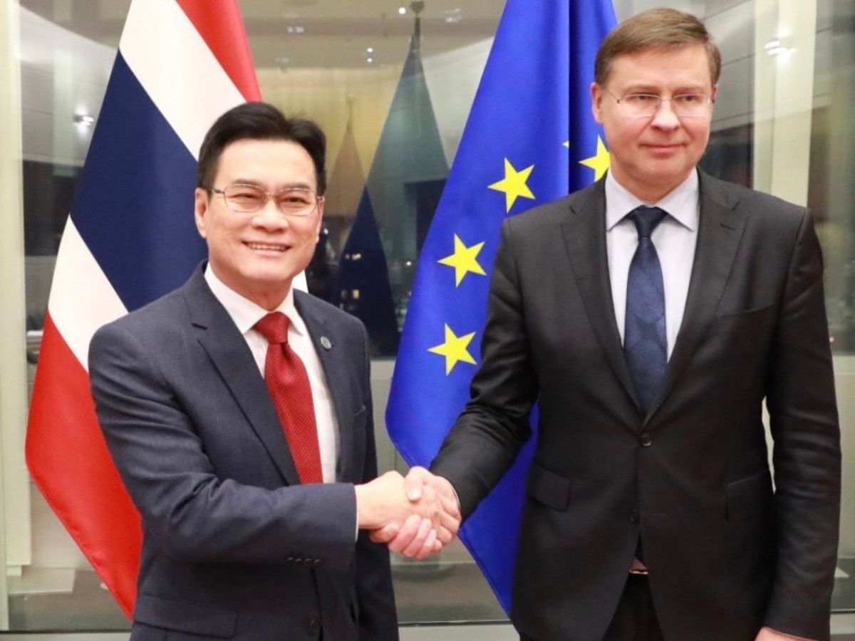 วัลดิส โดมโบรฟสกิส รองนายกยุโรป โพสต์ทวิตเตอร์ ยินดีเจรจา FTA ไทย-อียู