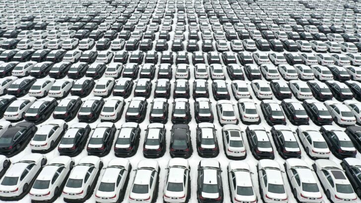 CHINA-ECONOMY จีนส่งออกรถยนต์อันดับ 2 ของโลก