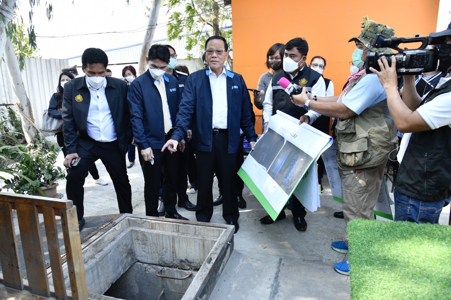 สันติ ตรวจท่อส่งน้ำภาคตะวันออก “วงษ์สยามฯ” เตรียมรับมอบ