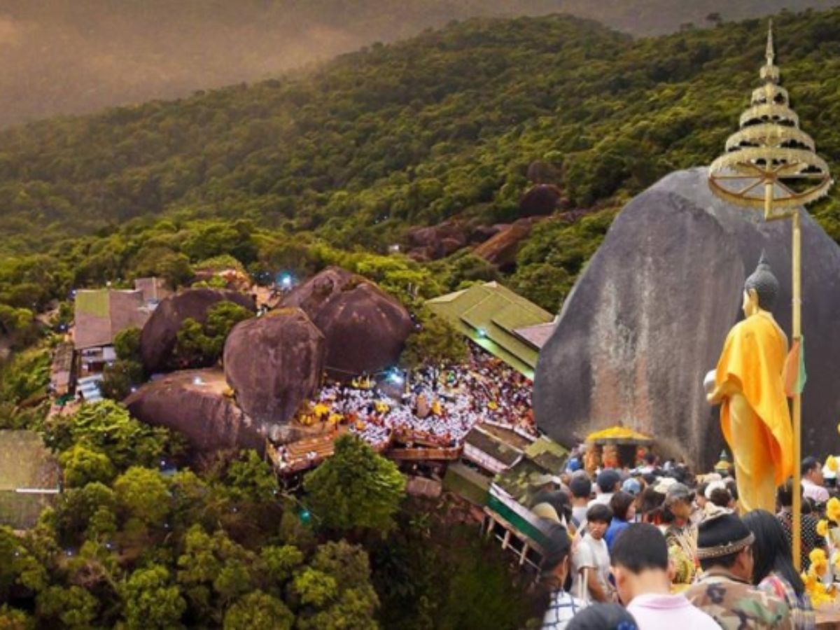เปิดวิธีจองคิว นมัสการรอยพระพุทธบาทเขาคิชฌกูฏ ประจำปี 2566