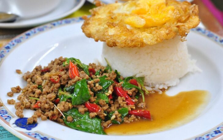 ข้าวกะเพรา ข้าวกะเพรา