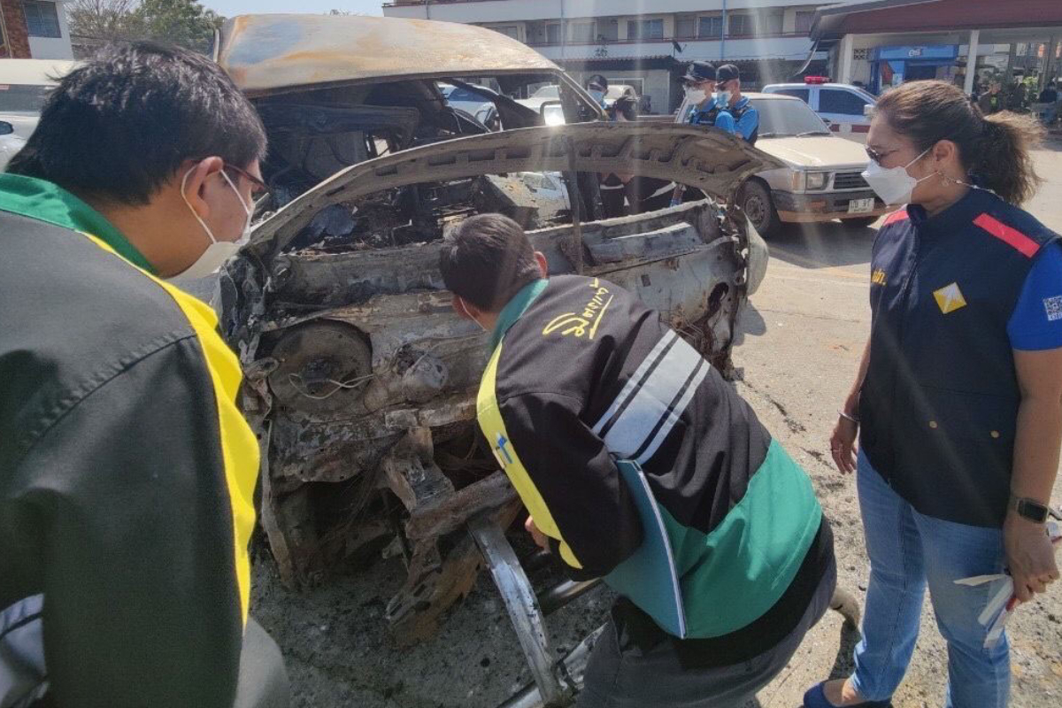 รถตู้ไฟไหม้ดับ 11 ศพ คปภ. ตรวจสอบพบทำประกันไว้กับมิตรแท้ฯ