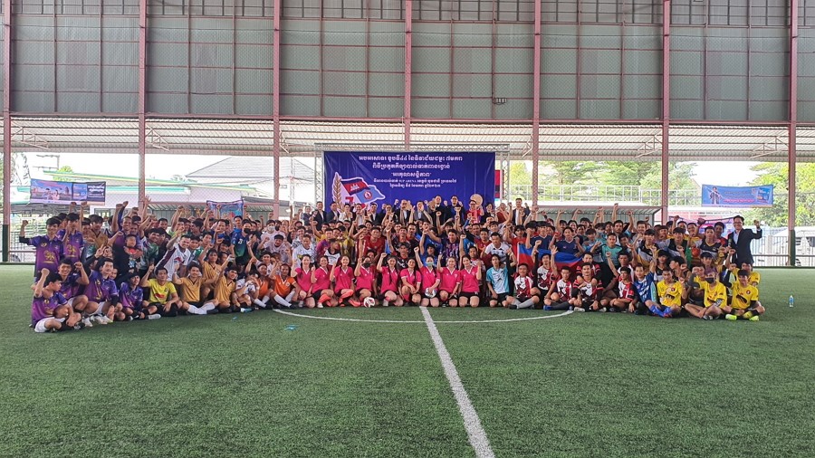เซเว่นฯ สนับสนุนสถานทูตกัมพูชาฯ จัดฟุตบอลมิตรภาพ 7 มกรา ฉลองครบรอบ 44 ปี วันแห่งชัยชนะ