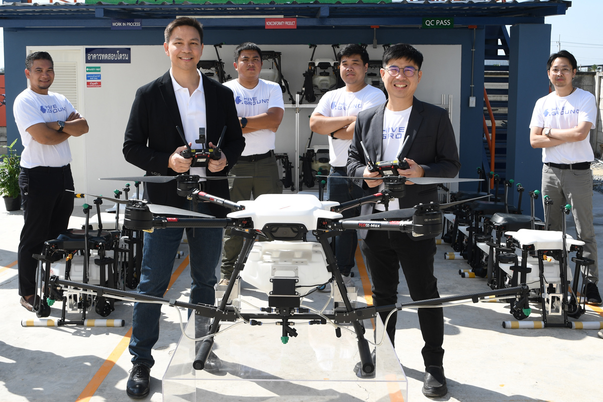 ไฮฟ์กราวนด์ ชิงเค้ก AgTech เจาะตลาดโดรนเกษตร สู้สินค้าจีน