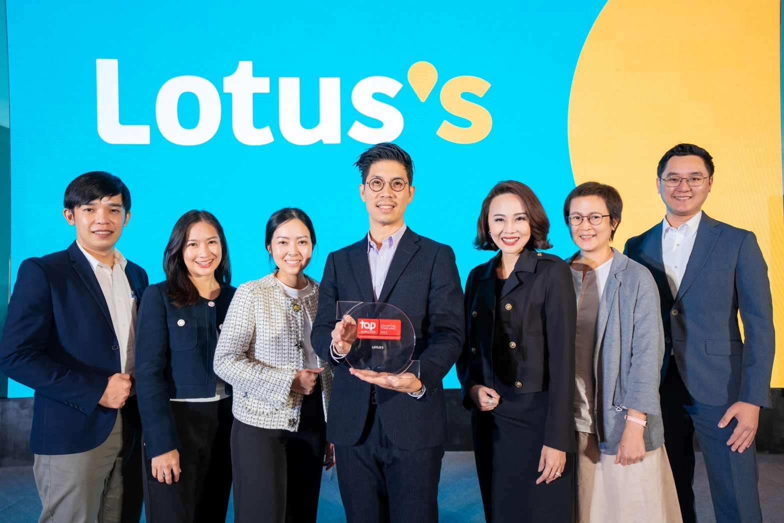 โลตัส คว้ารางวัล Top Employer 2023 in Thailand จากเวทีนานาชาติ