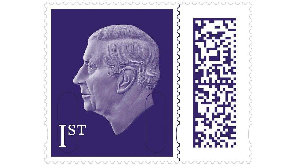 King Charles stamp
