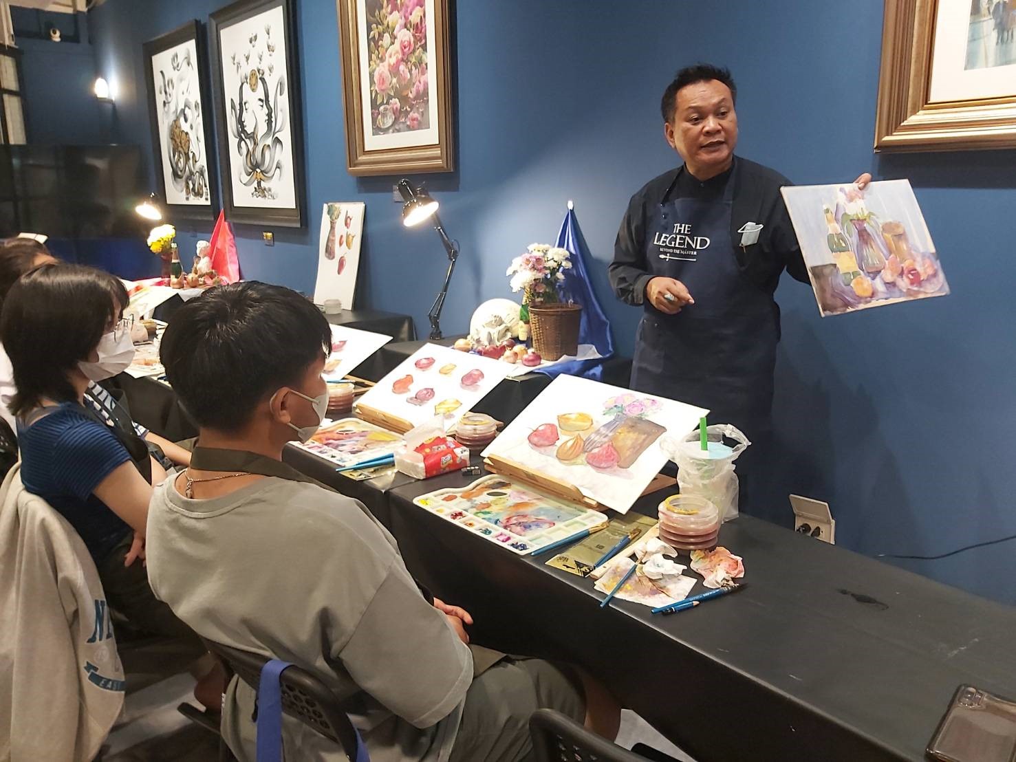 BEM แบ่งปันความรู้กับ “Art Learning Centre : Training วาดภาพหุ่นนิ่ง”