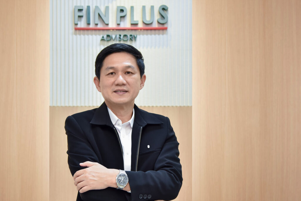 นายเสกสรรค์ ธโนปจัย ประธานเจ้าหน้าที่บริหาร บริษัท ฟิน พลัส แอดไวเซอรี่ จำกัด